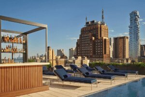 Rooftop Pool at ModernHaus SoHo
