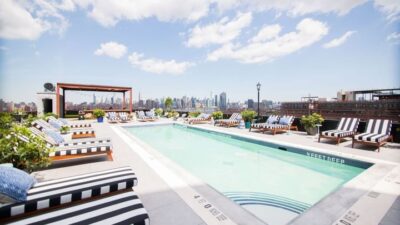 The Williamsburg Hotel Roofop Pool