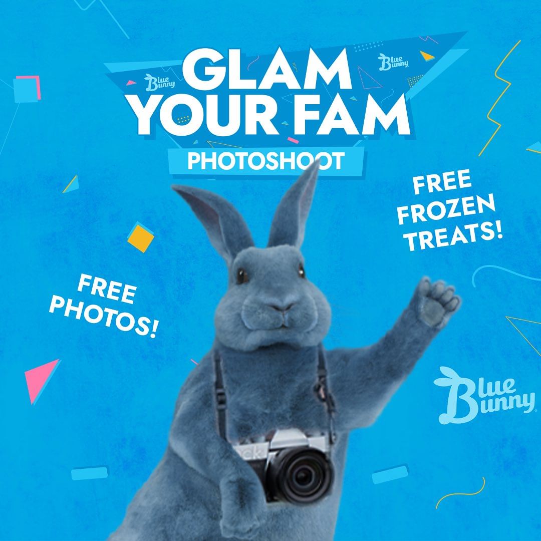 Blue Bunny 'Glam Your Fam' Photoshoot