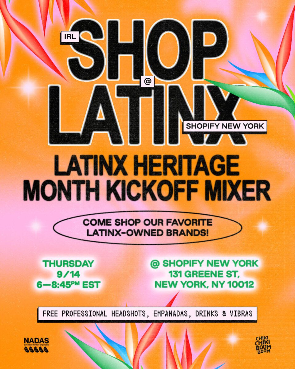 Shop Latinx: Latinx Heritage Month Kickoff Mixer