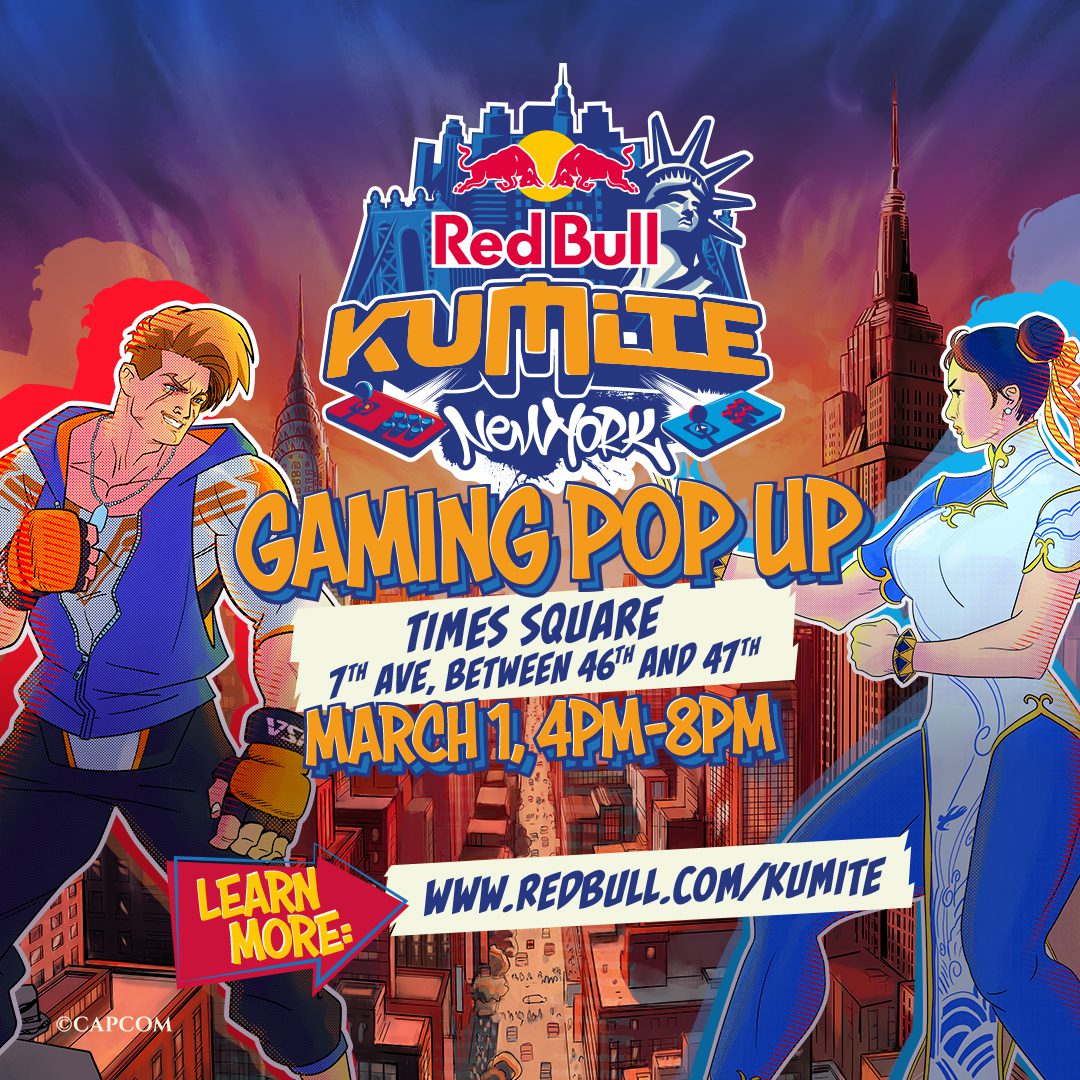 Red Bull Kumite Gaming Pop-up