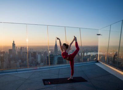 Sky-High Yoga at Edge
