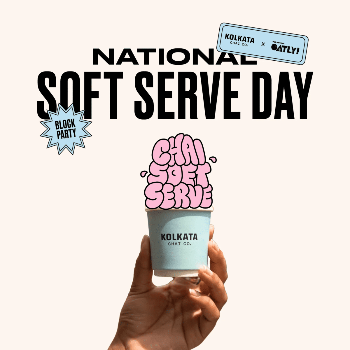 Kolkata Chai x Oatly Block Party
