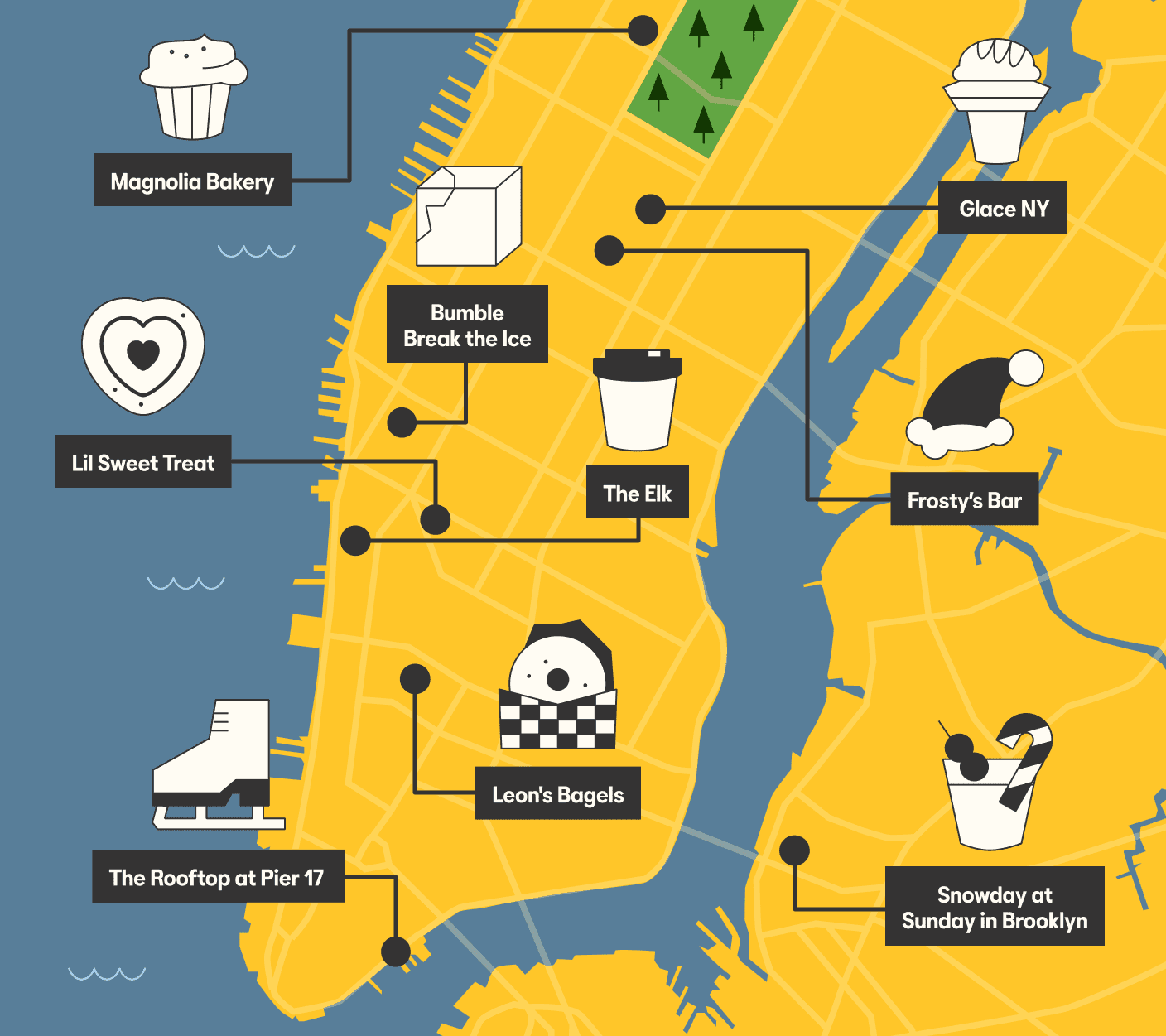 Bumble NYC Holiday Date Guide