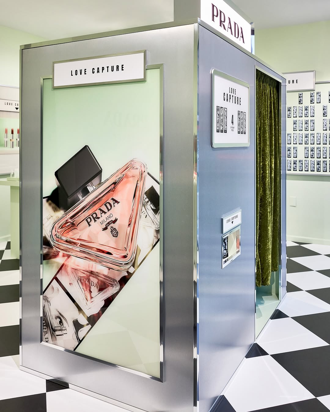 Prada Beauty Love Capture Photobooth