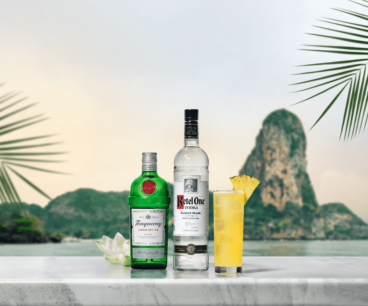 The White Lotus with Ketel One & Tanqueray