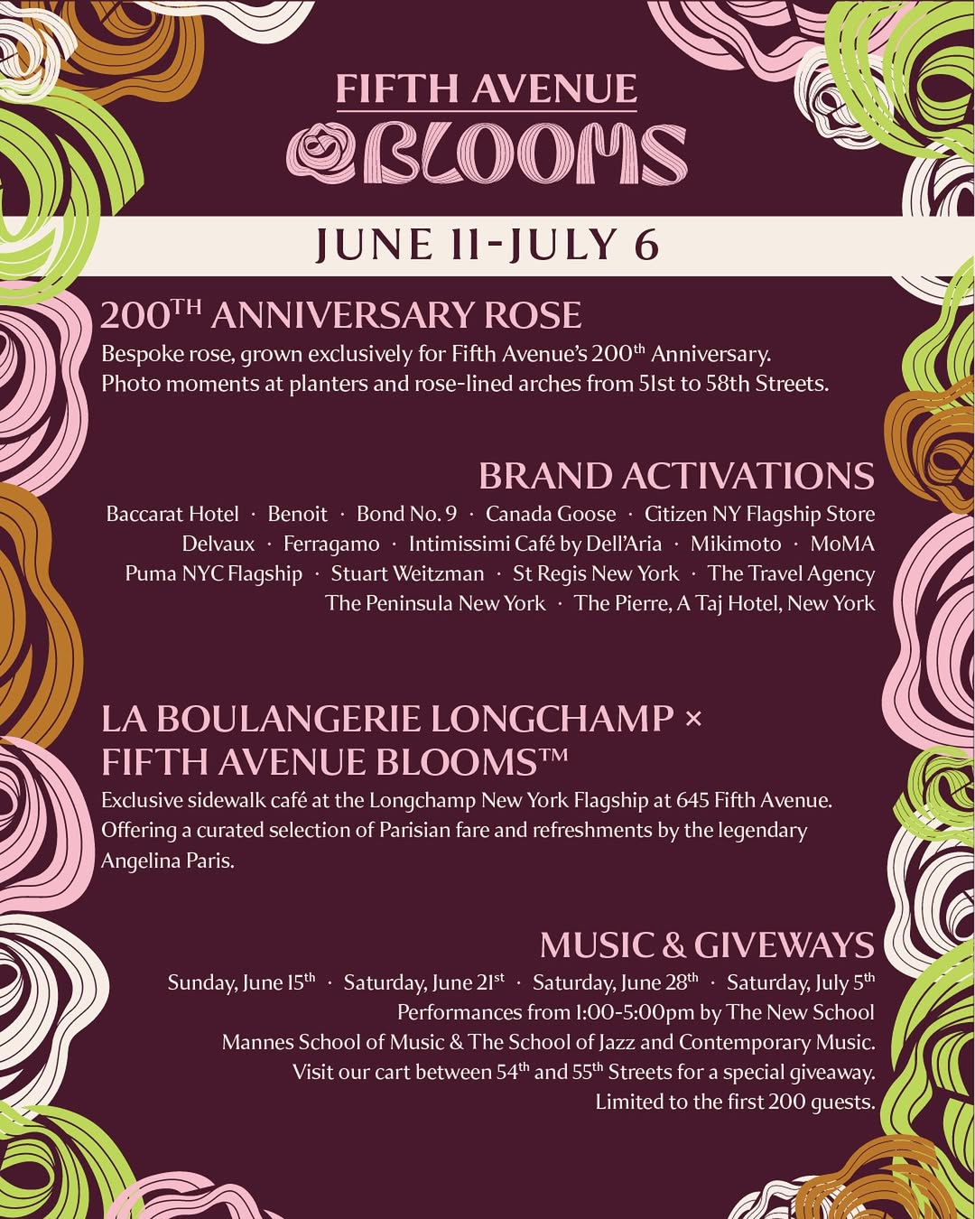 Fifth Avenue Blooms 2025