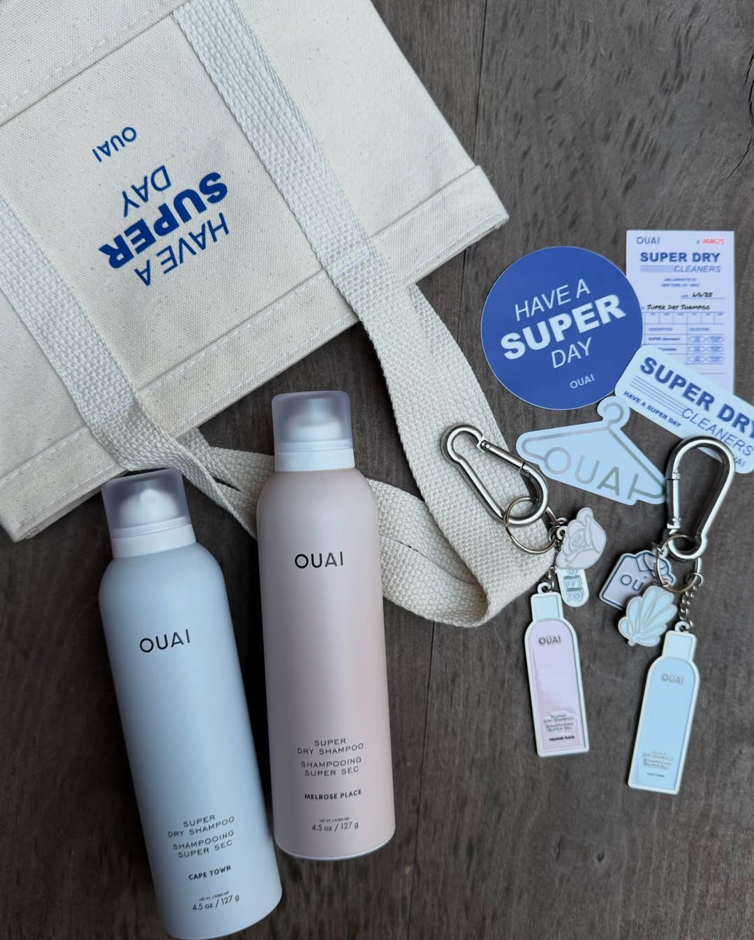 OUAI Super Dry Cleaners