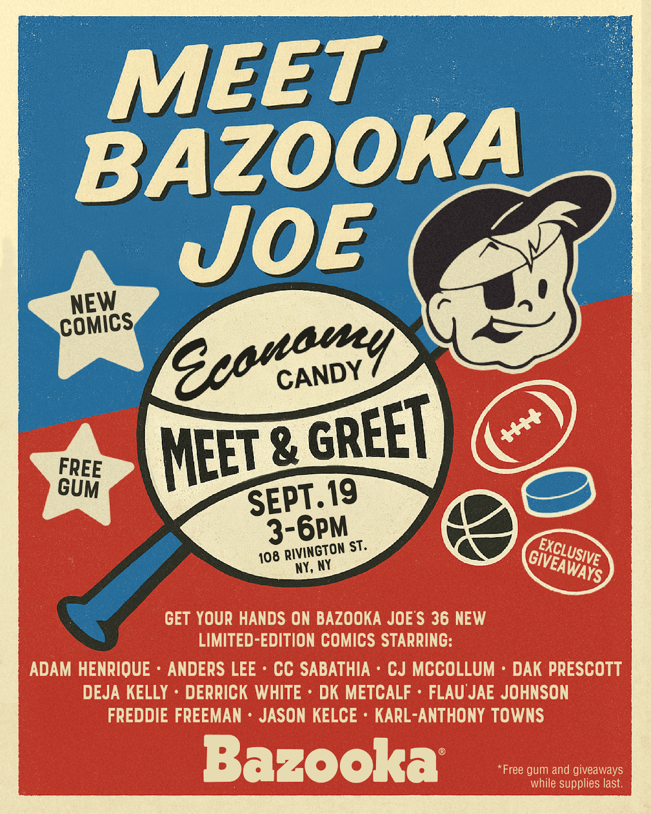 Bazooka Joe Meet & Greet