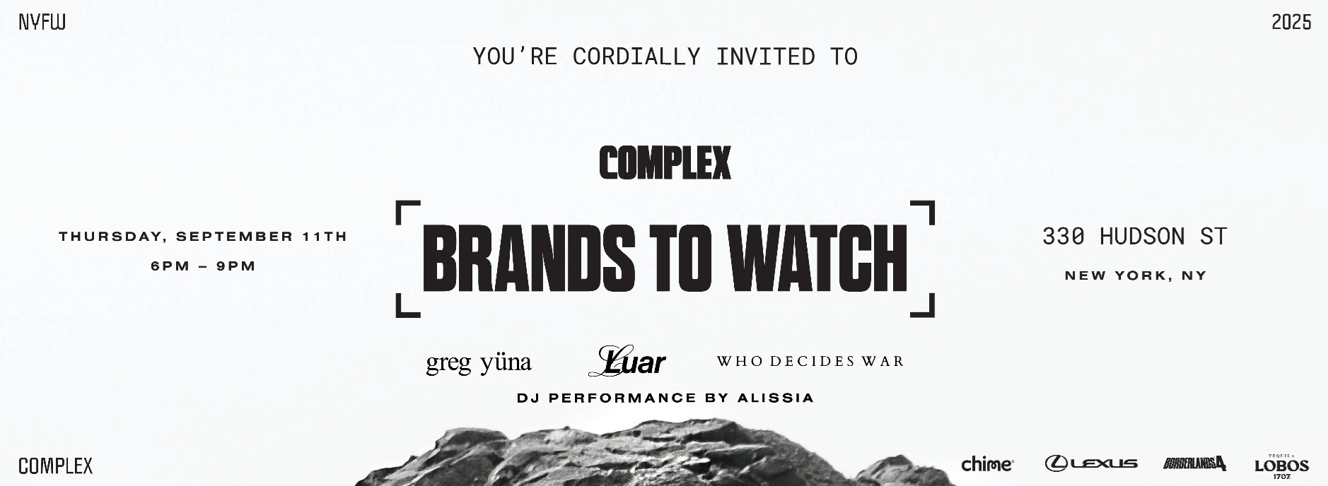 Complex Brands to Watch Greg Yuna, LUAR Who Decides War