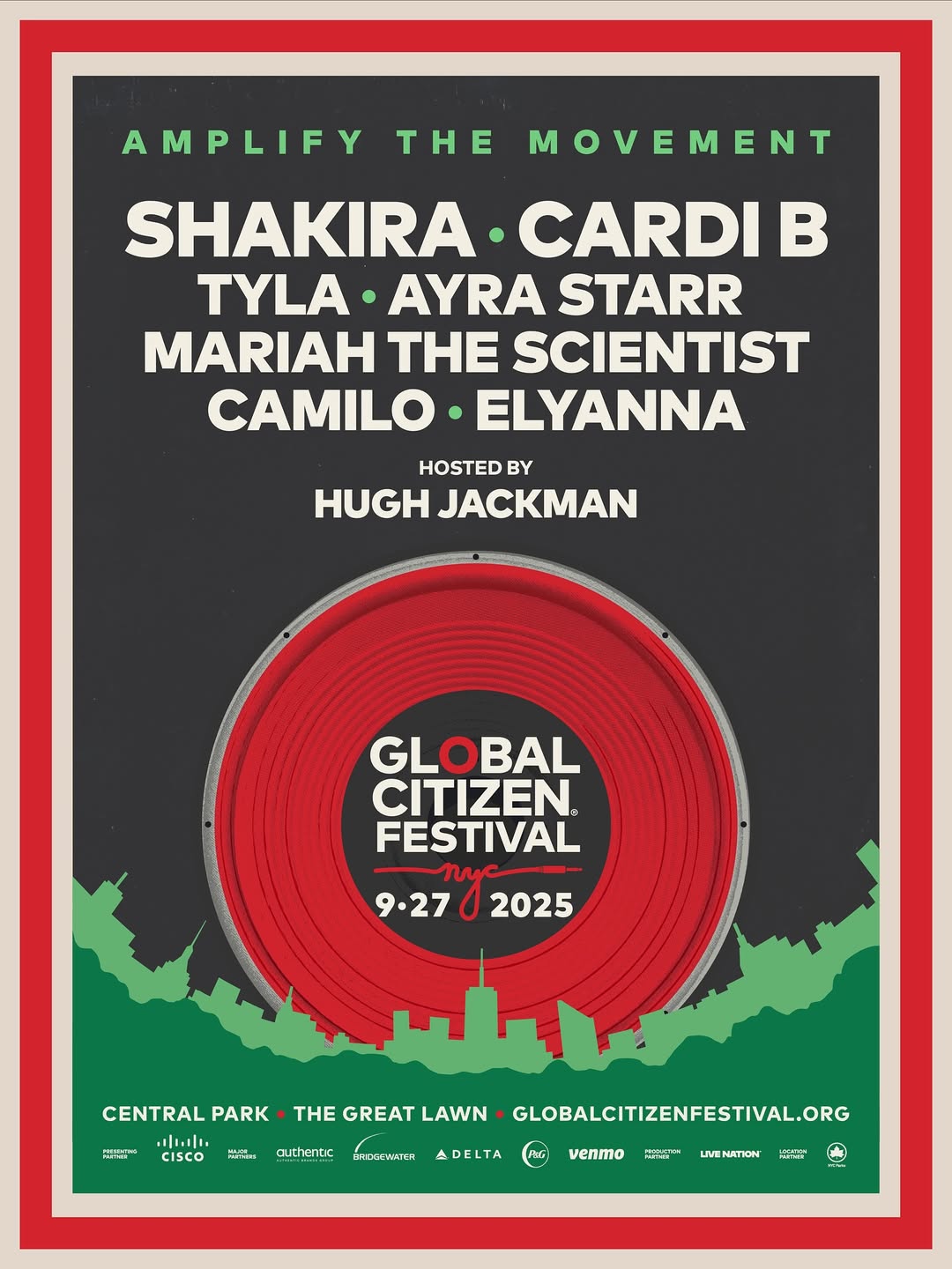 Global Citizen Festival 2025