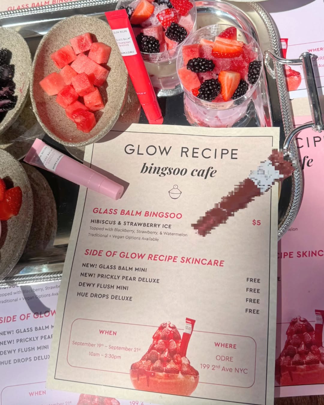 Glow Recipe Bingsoo Cafe