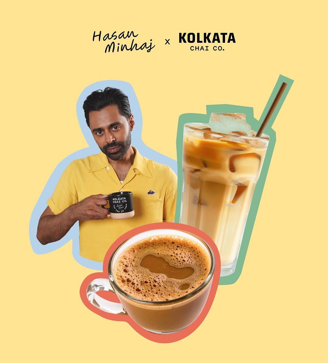 Kolkata Chai x Hasan Minhaj Collab Menu Drop