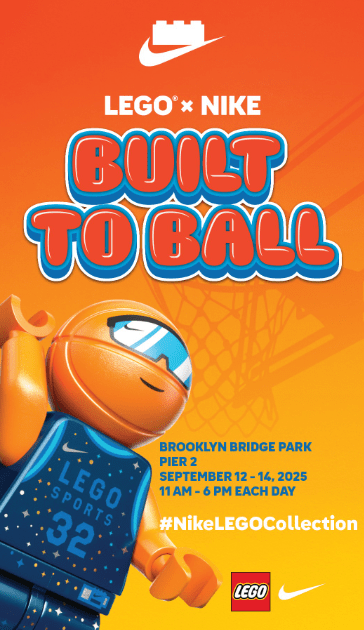 LEGO x Nike 'Built to Ball' Pop-up Experience