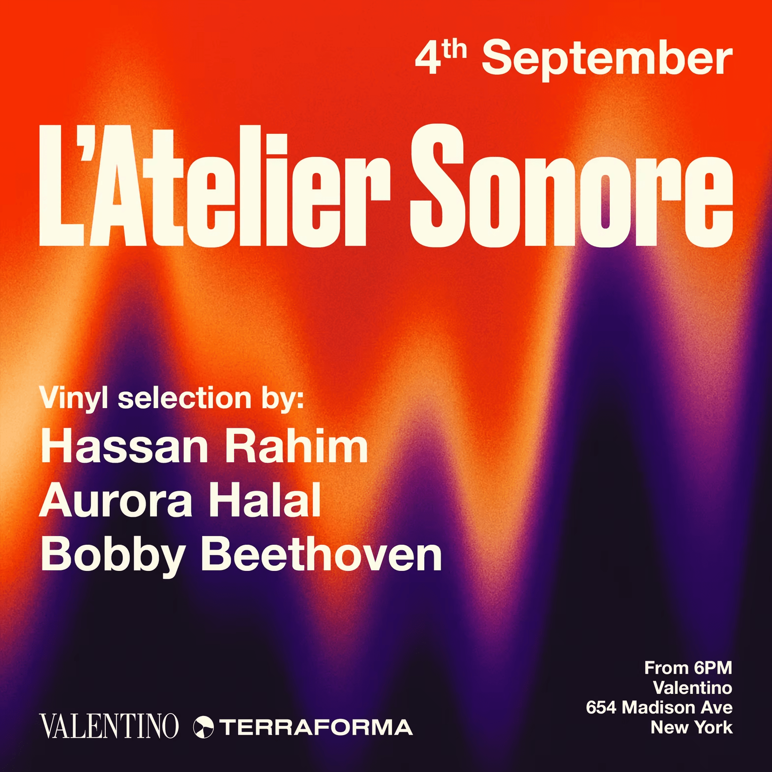 Valentino-L’Atelier-Sonore-Experience Valentino L’Atelier Sonore Experience