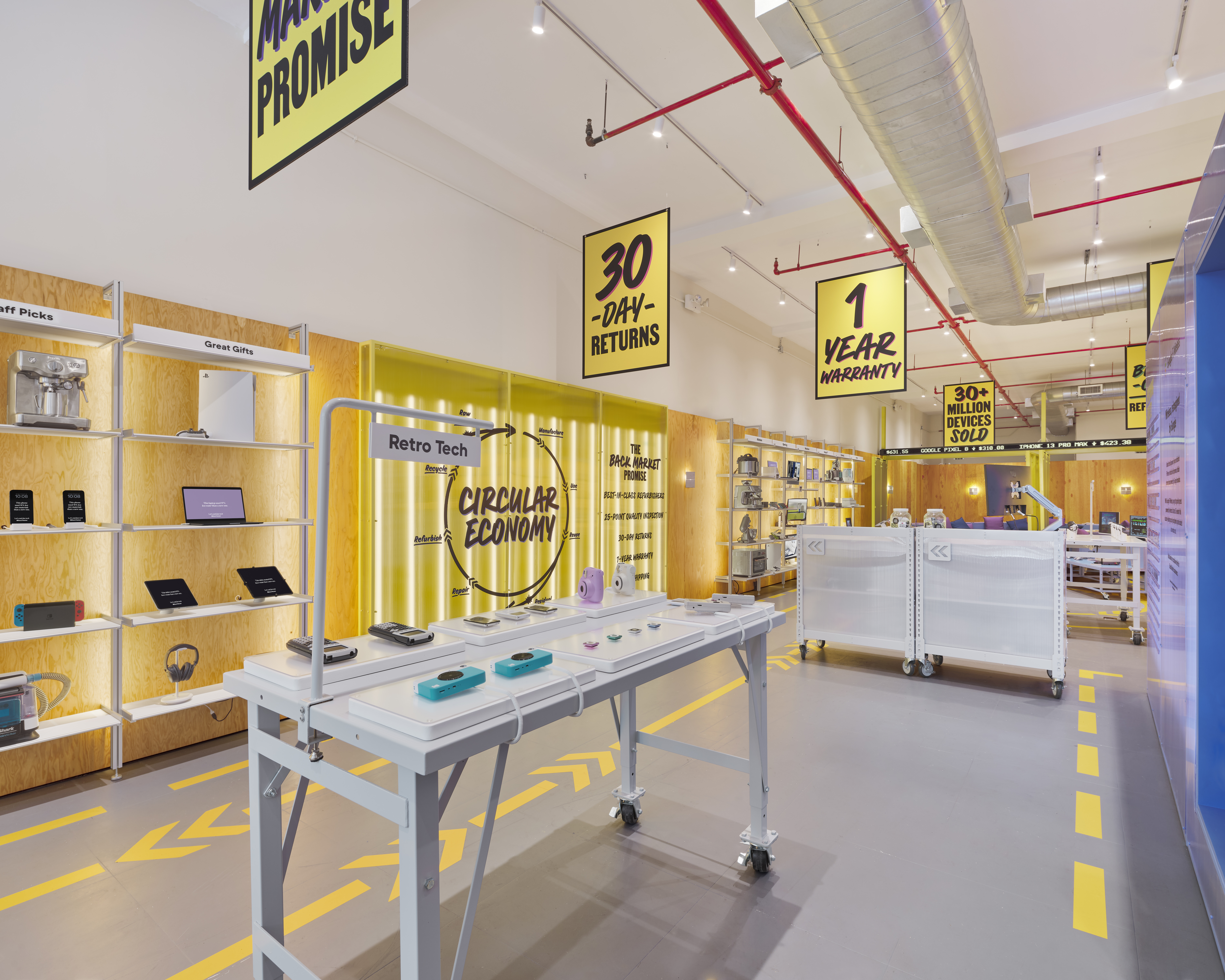 Back Market Pop-up Retail Experience