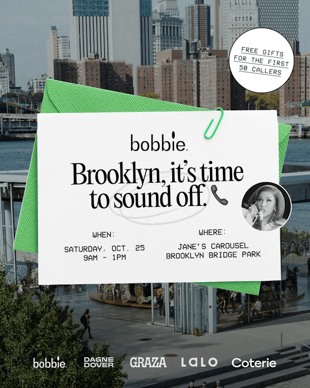 Bobbie Sound off with Boobie Phone Booth