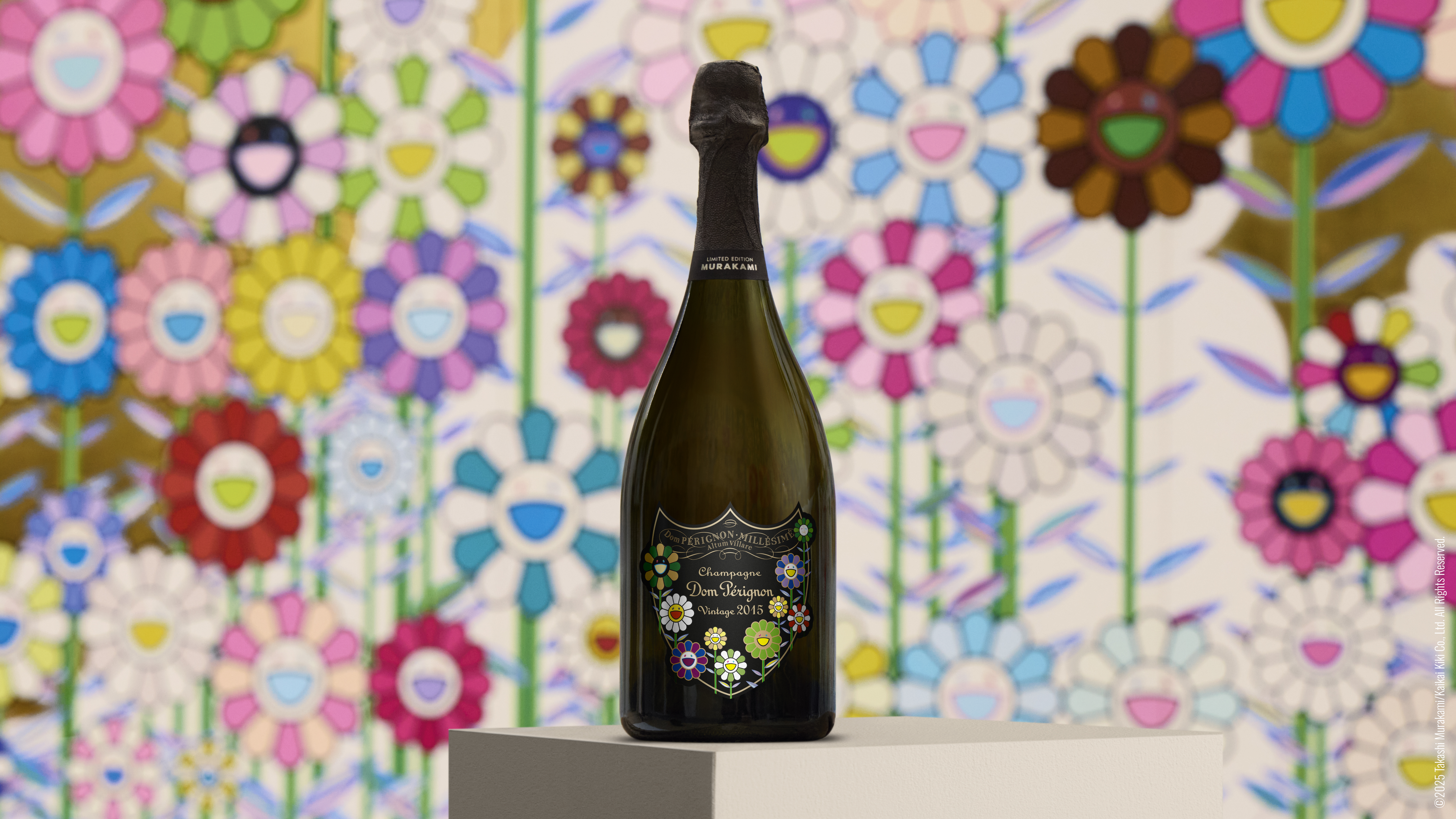 Dom Pérignon x Murakami Flower Studio
