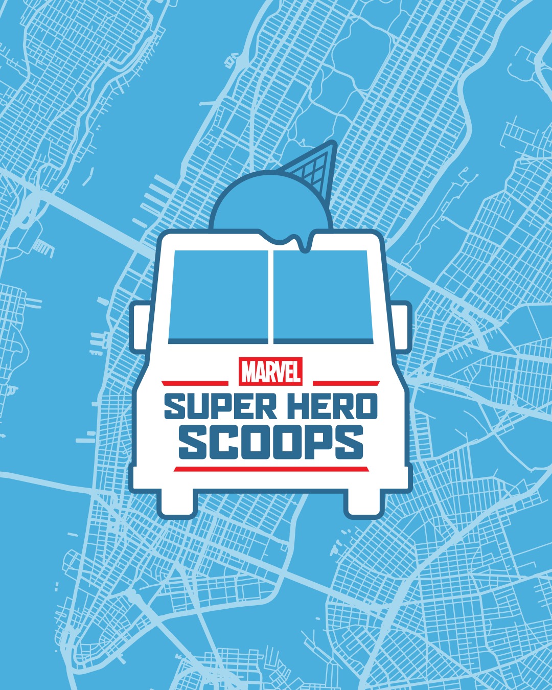 Marvel Super Hero Scoops Ice Cream Truck
