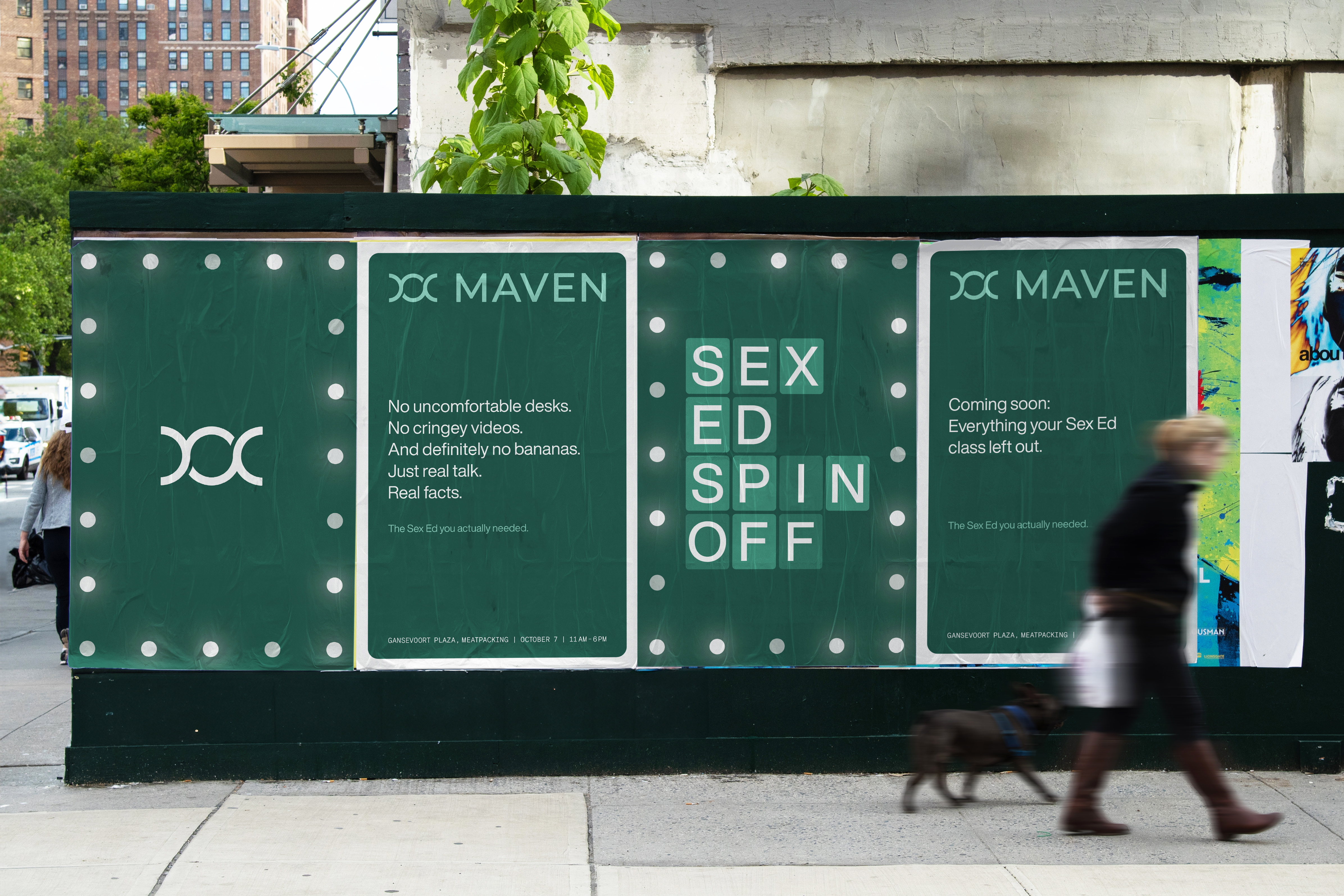 Maven Clinic Sex Ed, Rewind Pop-up Experience Maven Clinic Sex Ed, Rewind Pop-up Experience