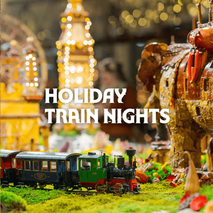 NYBG Holiday Train Nights 2025