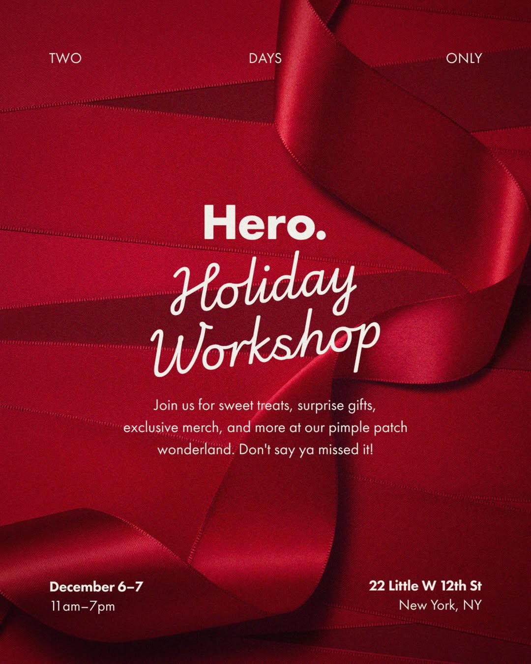 Hero Holiday Workshop