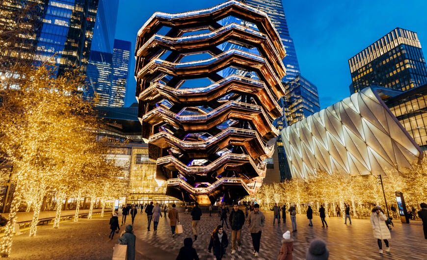 Hudson Yards Holiday Lighting Ceremony