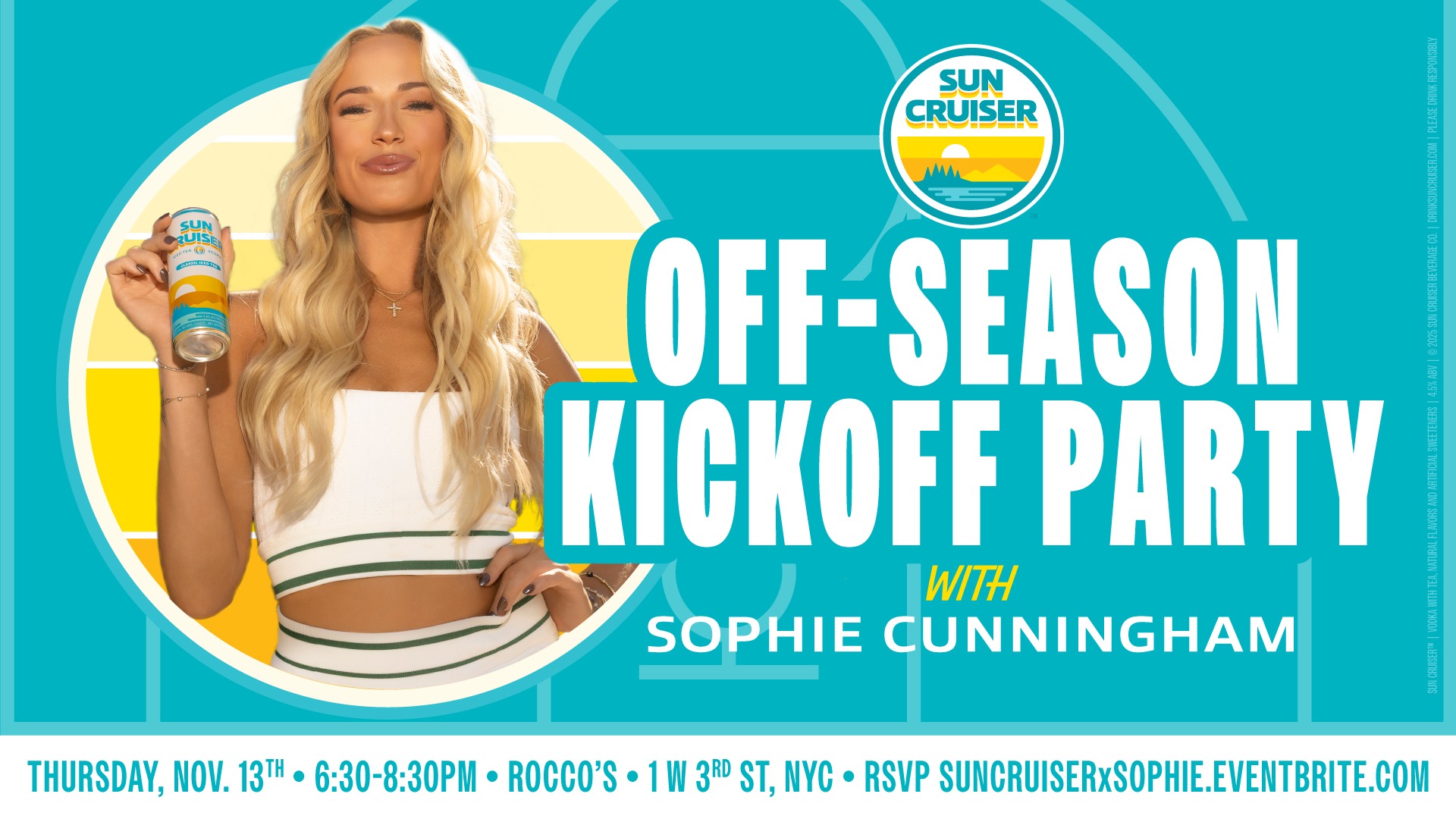 Sun Cruiser x Sophie Cunningham Off-Season Kickoff Party