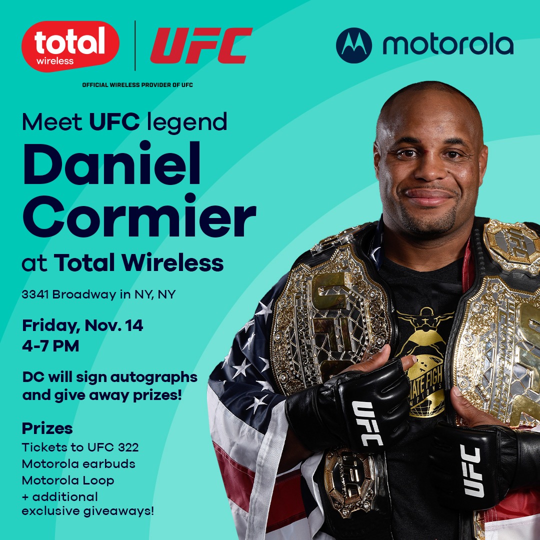 Total Wireless Daniel Cormier Meet & Greet