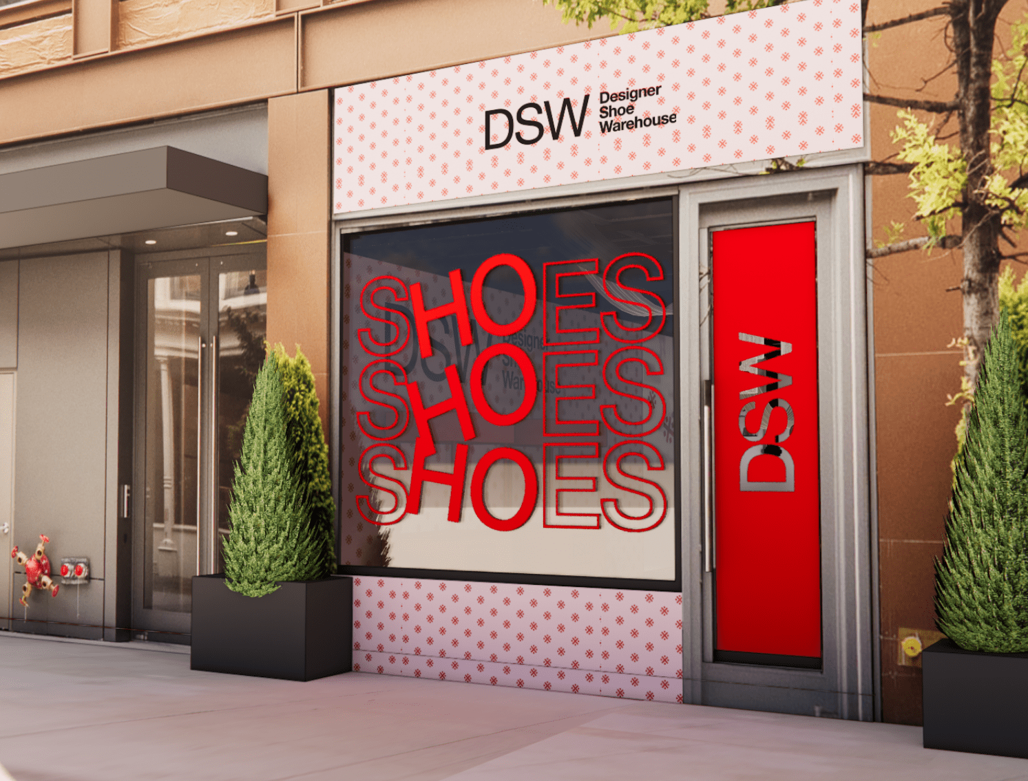 DSW Holiday Gallery Pop-up