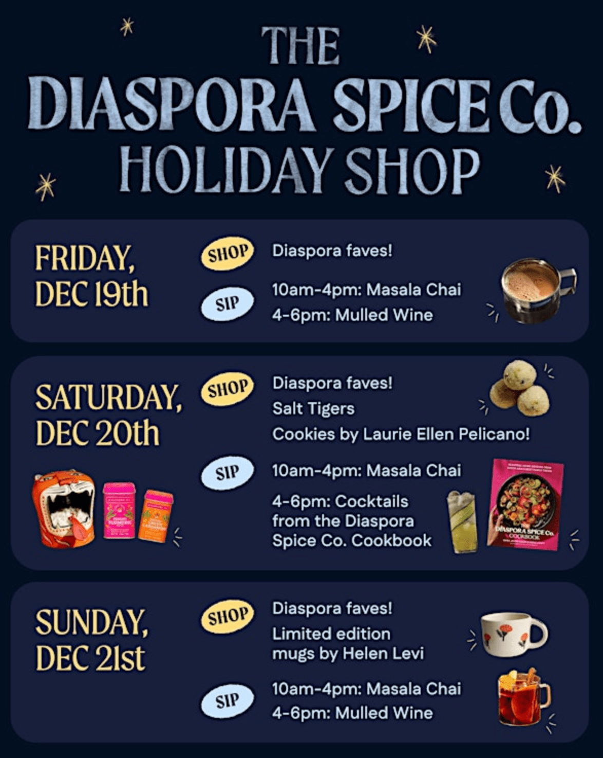 Diaspora Spice Co. Holiday Shop