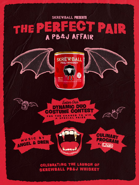 Chain x Skrewball Whiskey: The Perfect Pair Halloween Party